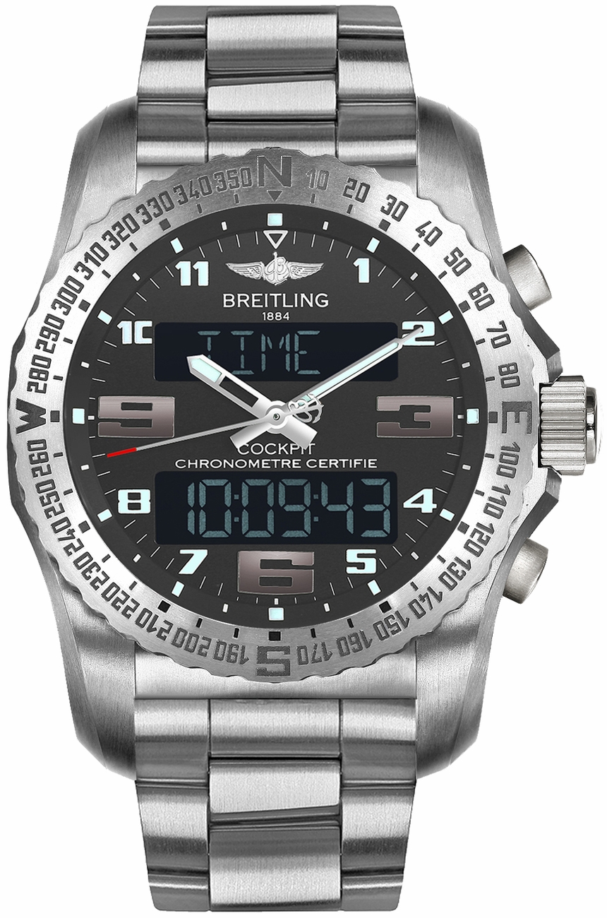 Review fake Breitling Cockpit B50 Genuine Men's Watch EB5010B1/M532-176E